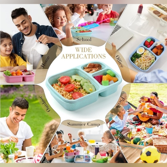 16 Pce Bento Food Storage Containers - Picture 3 of 10